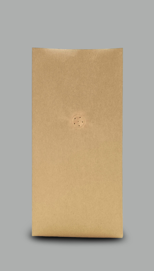 Empaque para café fuelle Kraft 500g