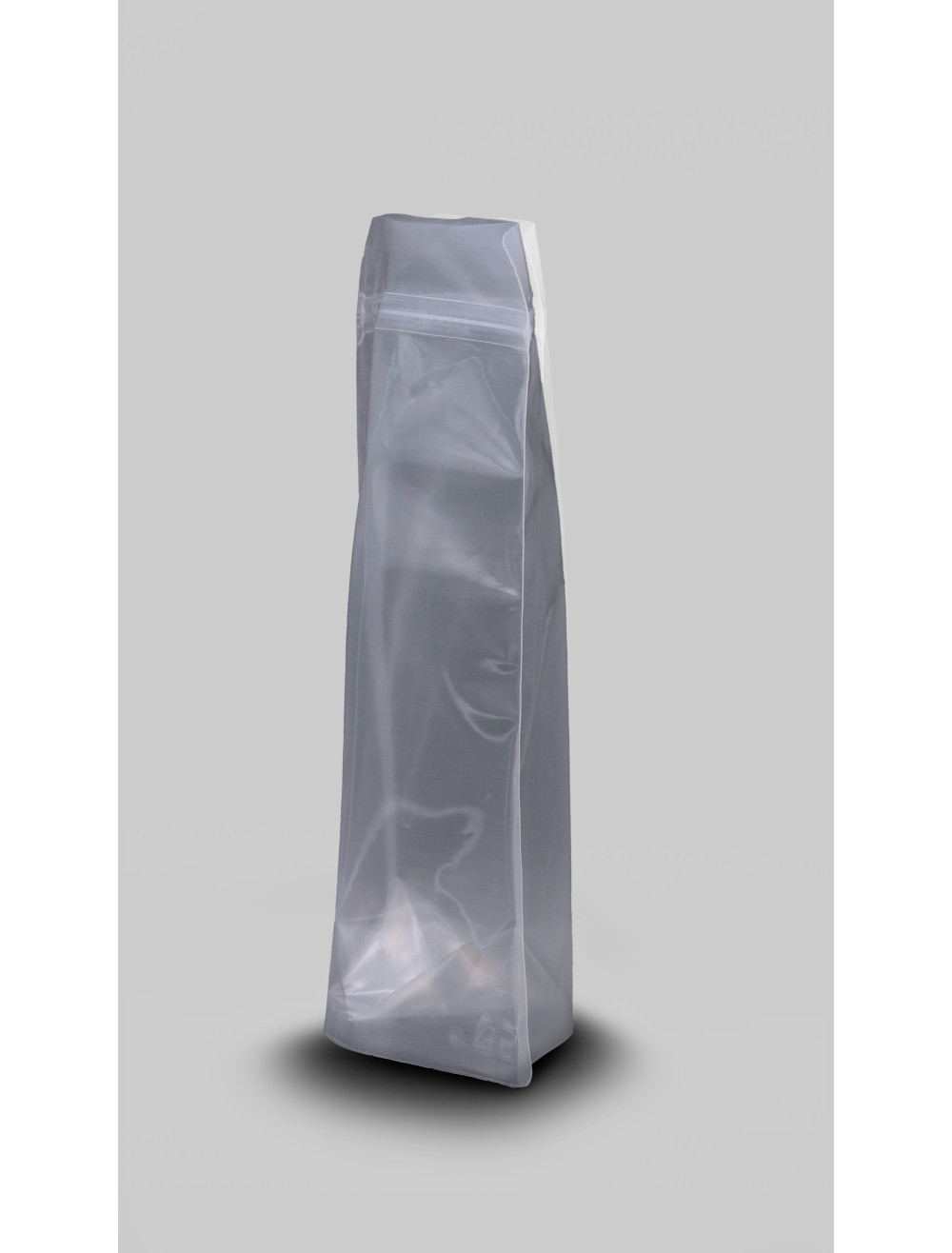 Empaque para café stand up pouch transparente 500g
